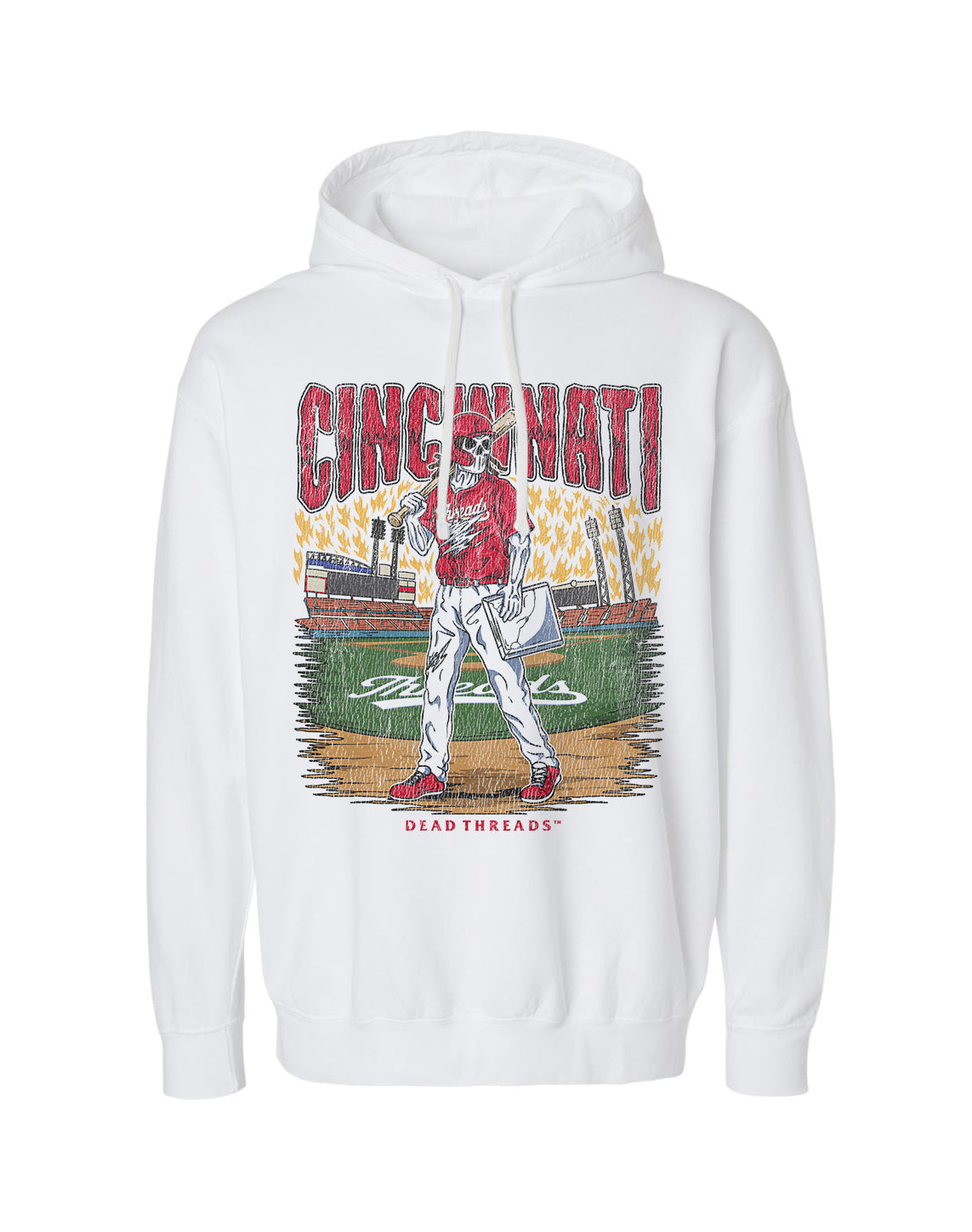 CINCINNATI BASEBALL - LIGHTWEIGHT HOODIE