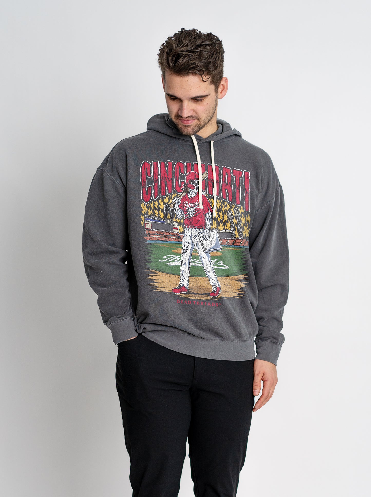 CINCINNATI BASEBALL - LIGHTWEIGHT HOODIE