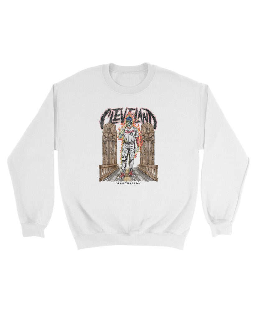 CLEVELAND BASEBALL KIDS CREWNECK SWEATSHIRT