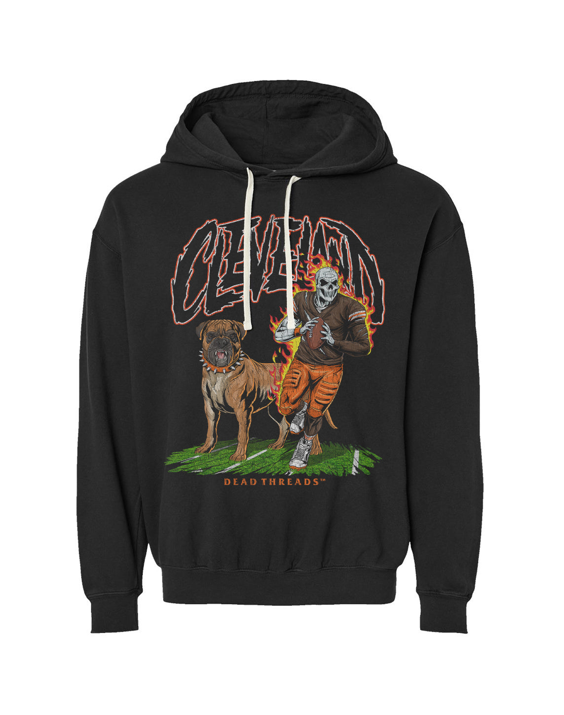 CLEVELAND FOOTBALL v2 - LIGHTWEIGHT HOODIE