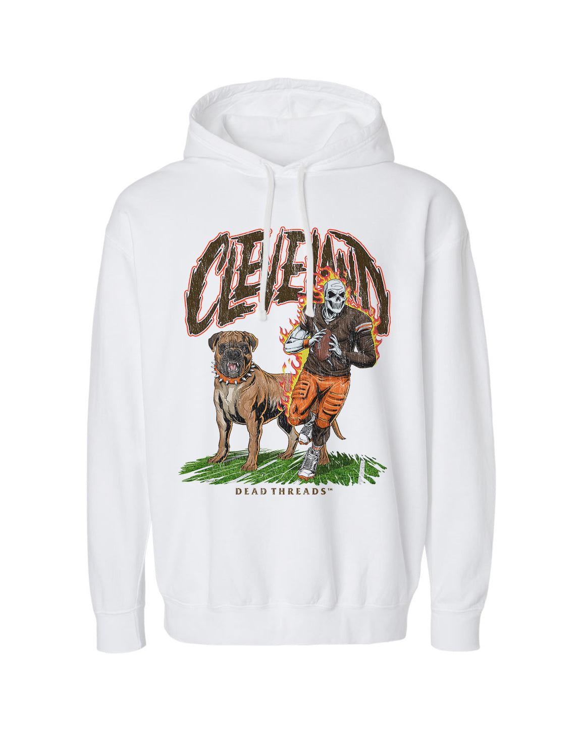 CLEVELAND FOOTBALL v2 - LIGHTWEIGHT HOODIE