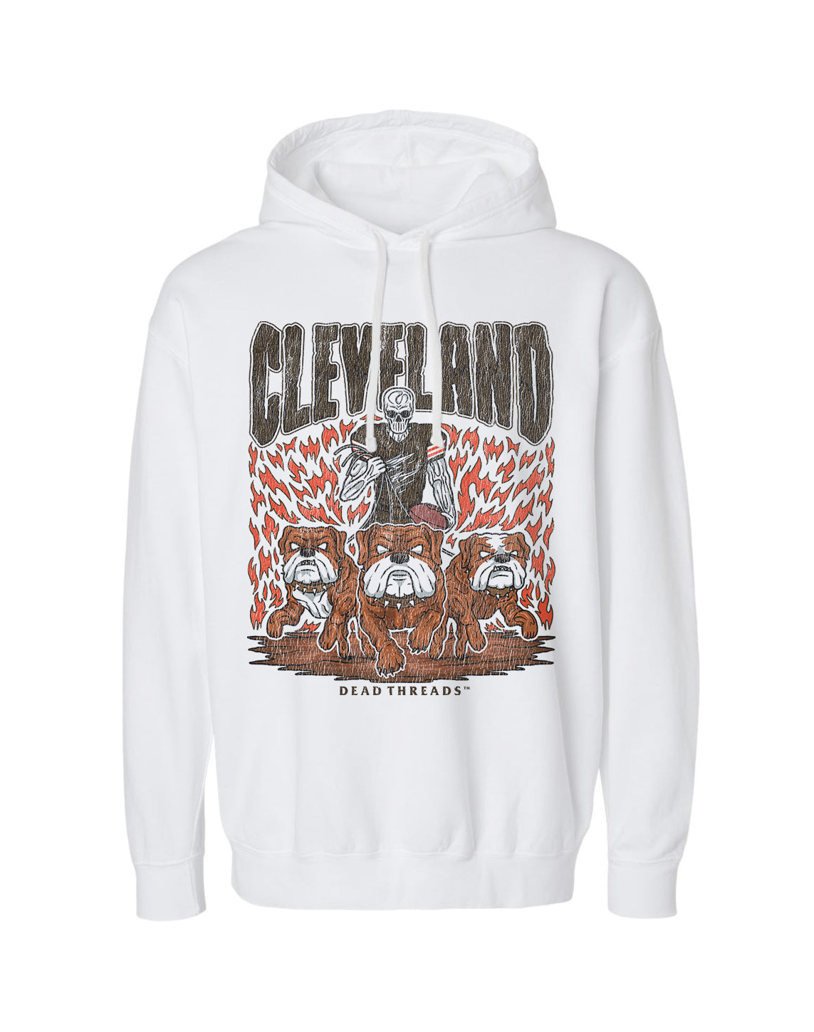 CLEVELAND FOOTBALL - LIGHTWEIGHT HOODIE
