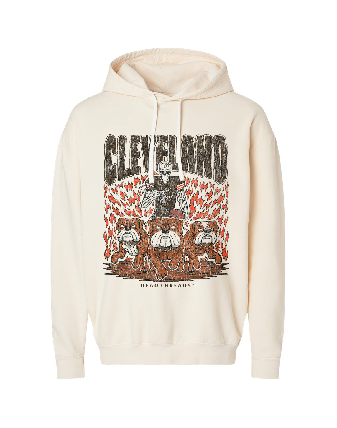 CLEVELAND FOOTBALL - LIGHTWEIGHT HOODIE