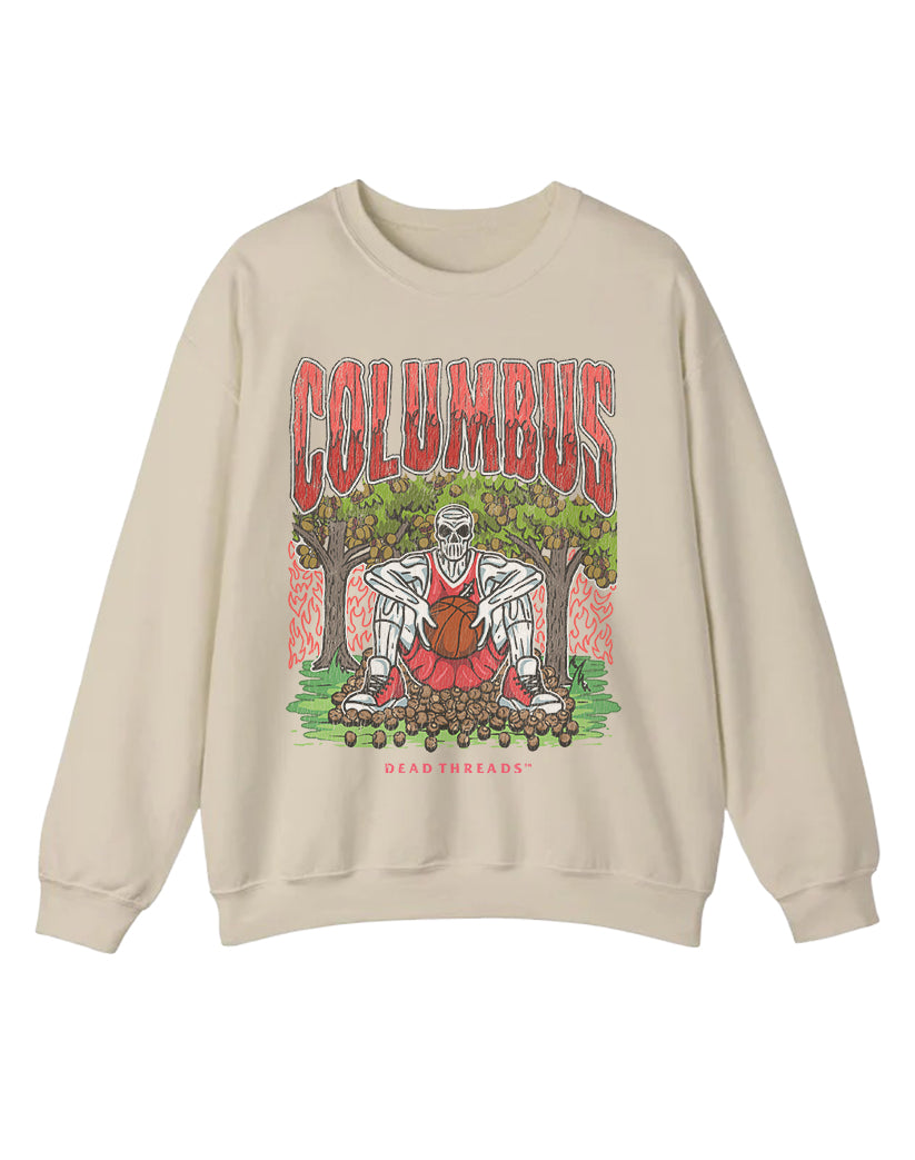 COLUMBUS BASKETBALL CREWNECK SWEATSHIRT