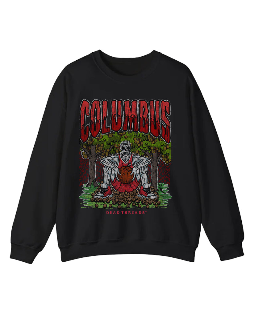 COLUMBUS BASKETBALL CREWNECK SWEATSHIRT