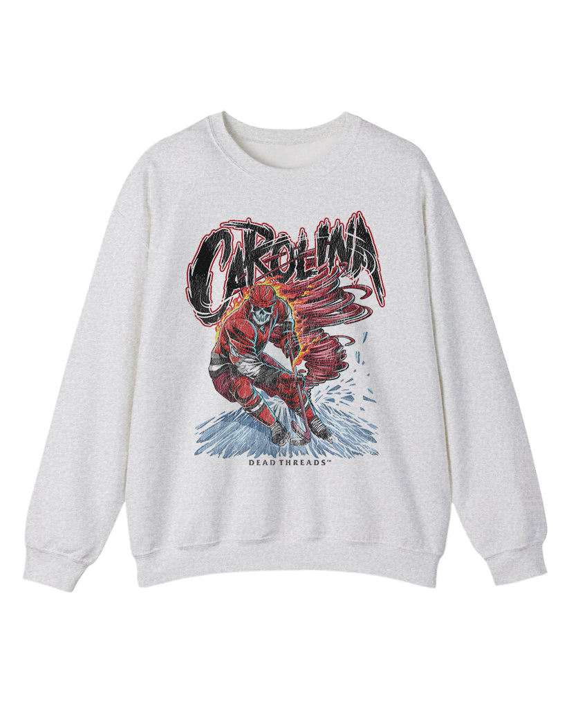 CAROLINA HOCKEY CREWNECK SWEATSHIRT