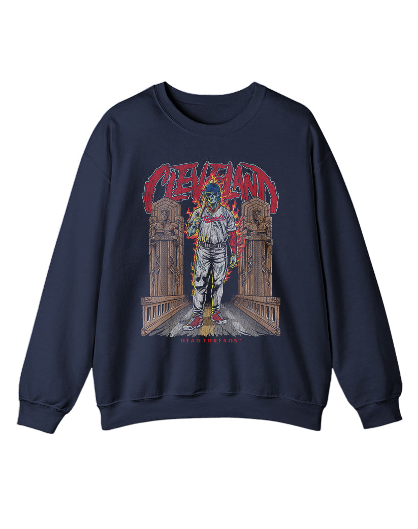 CLEVELAND BASEBALL CREWNECK SWEATSHIRT