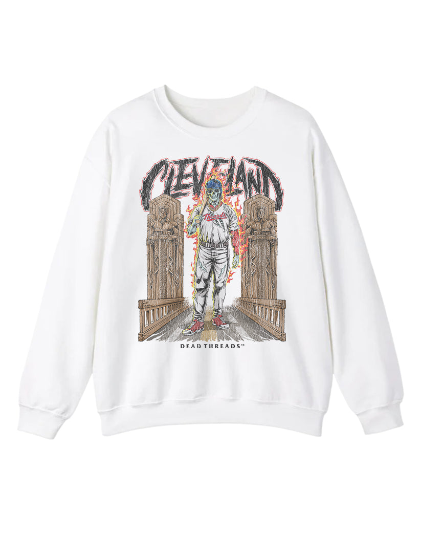 CLEVELAND BASEBALL CREWNECK SWEATSHIRT