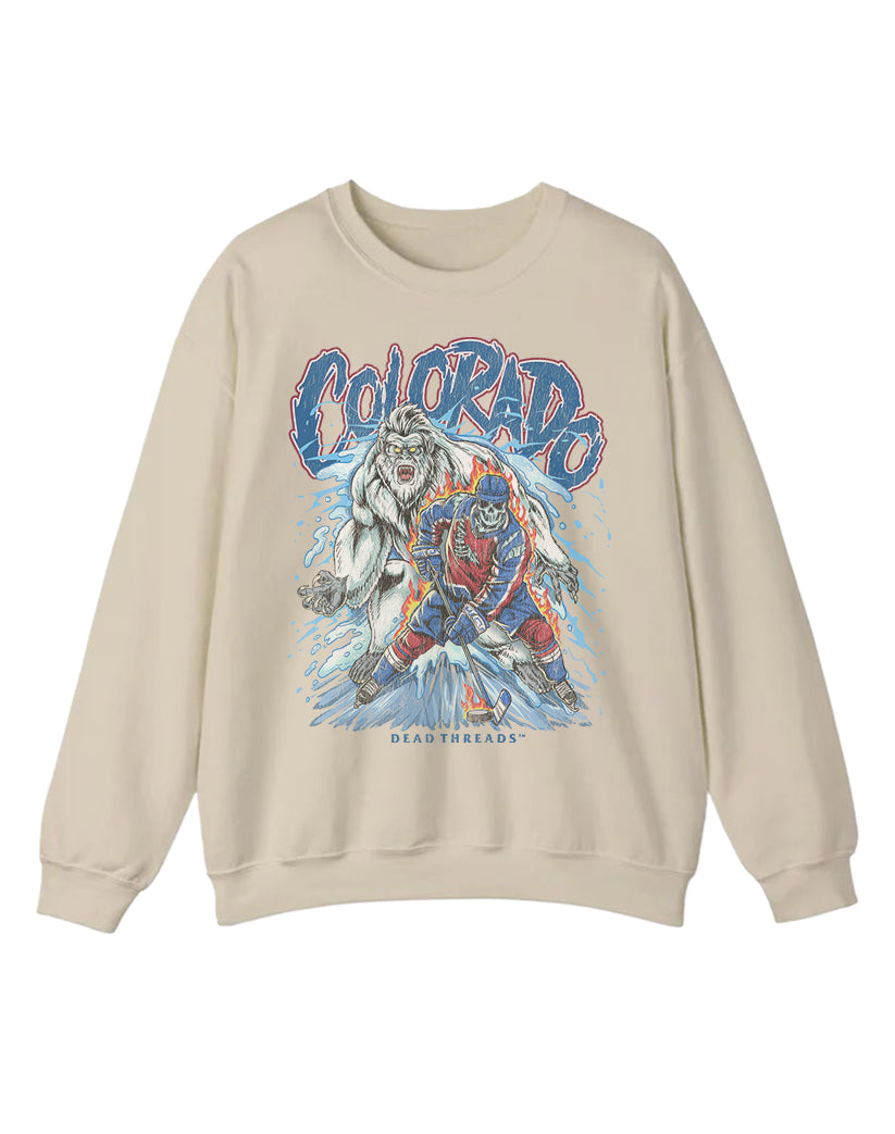 COLORADO HOCKEY CREWNECK SWEATSHIRT