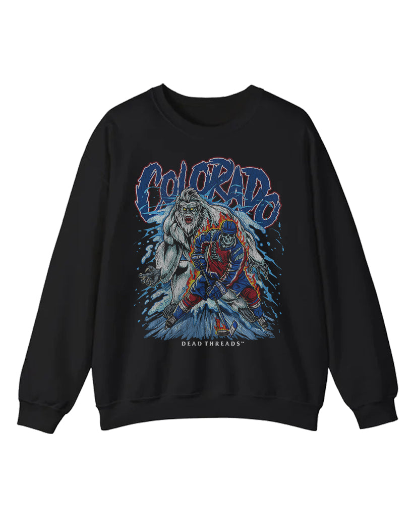 COLORADO HOCKEY CREWNECK SWEATSHIRT