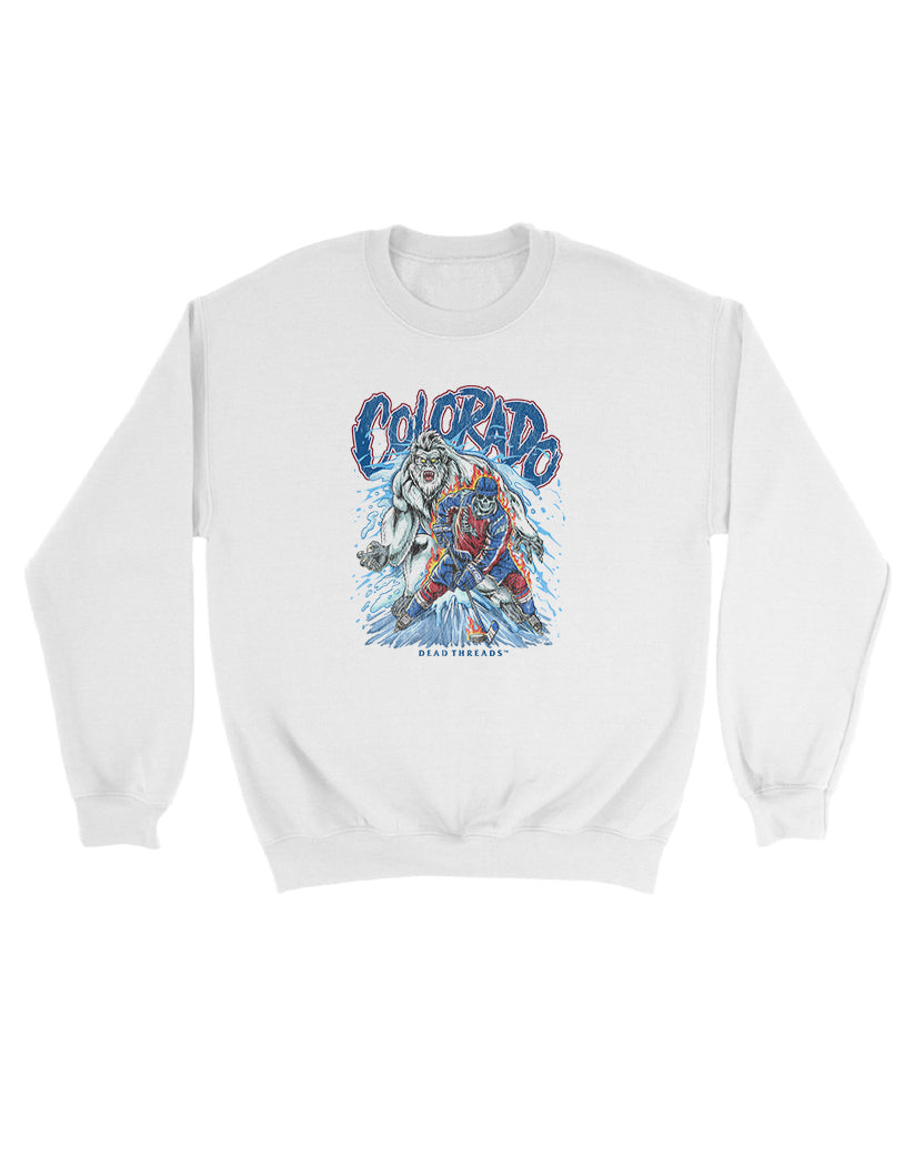 COLORADO HOCKEY KIDS CREWNECK SWEATSHIRT