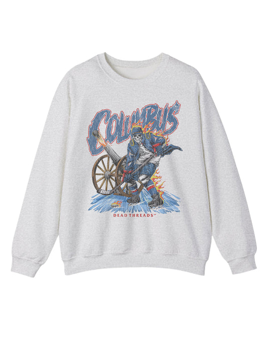 COLUMBUS HOCKEY CREWNECK SWEATSHIRT