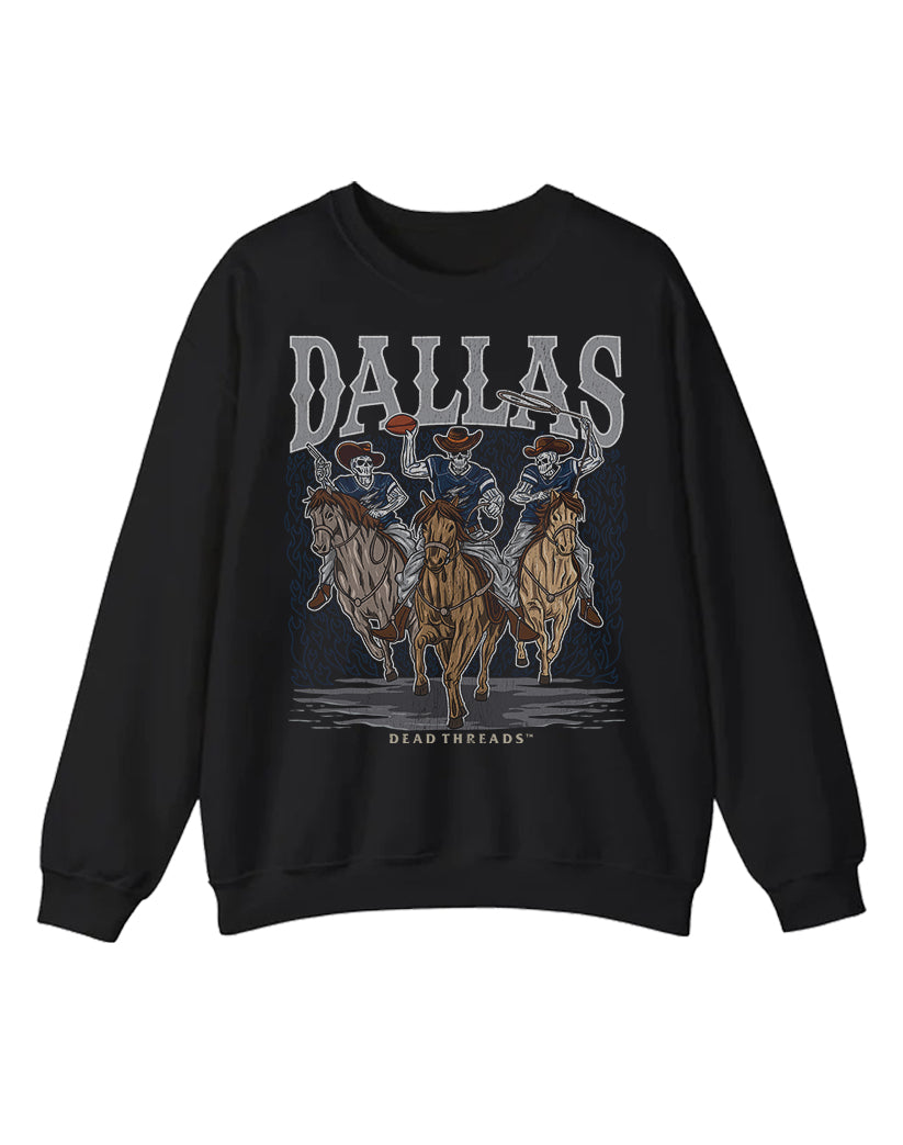 DALLAS FOOTBALL CREWNECK SWEATSHIRT
