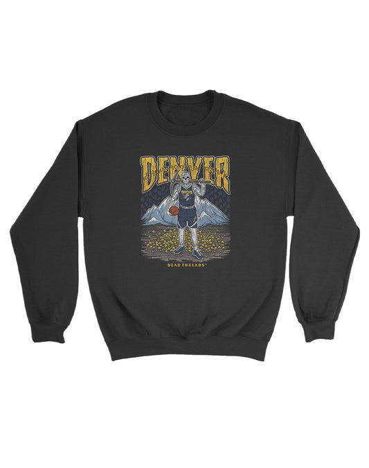 DENVER BASKETBALL KIDS CREWNECK SWEATSHIRT