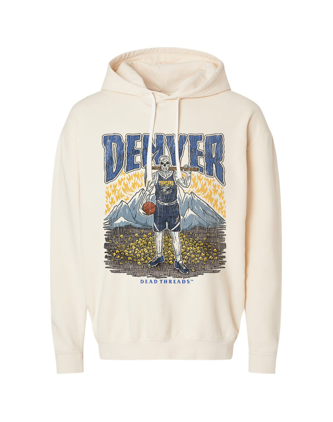DENVER BASKETBALL - LIGHTWEIGHT HOODIE