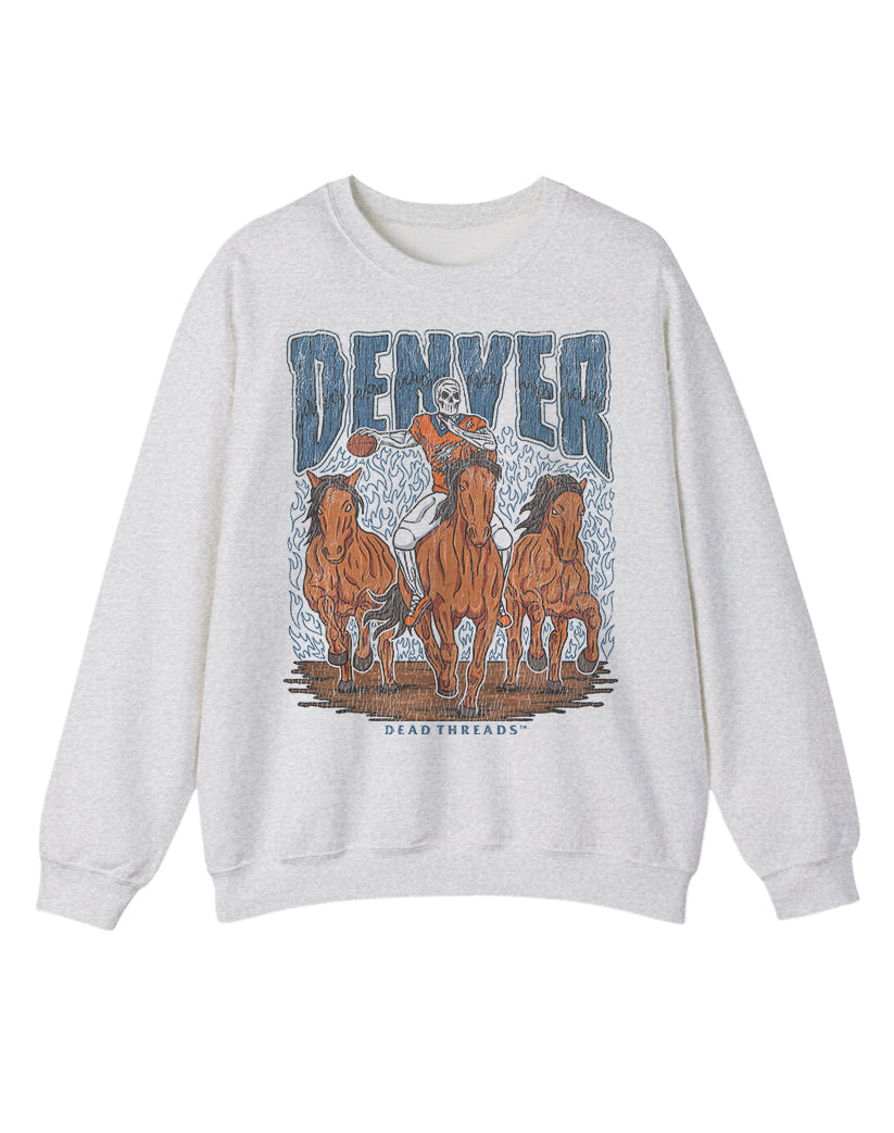 DENVER FOOTBALL CREWNECK SWEATSHIRT
