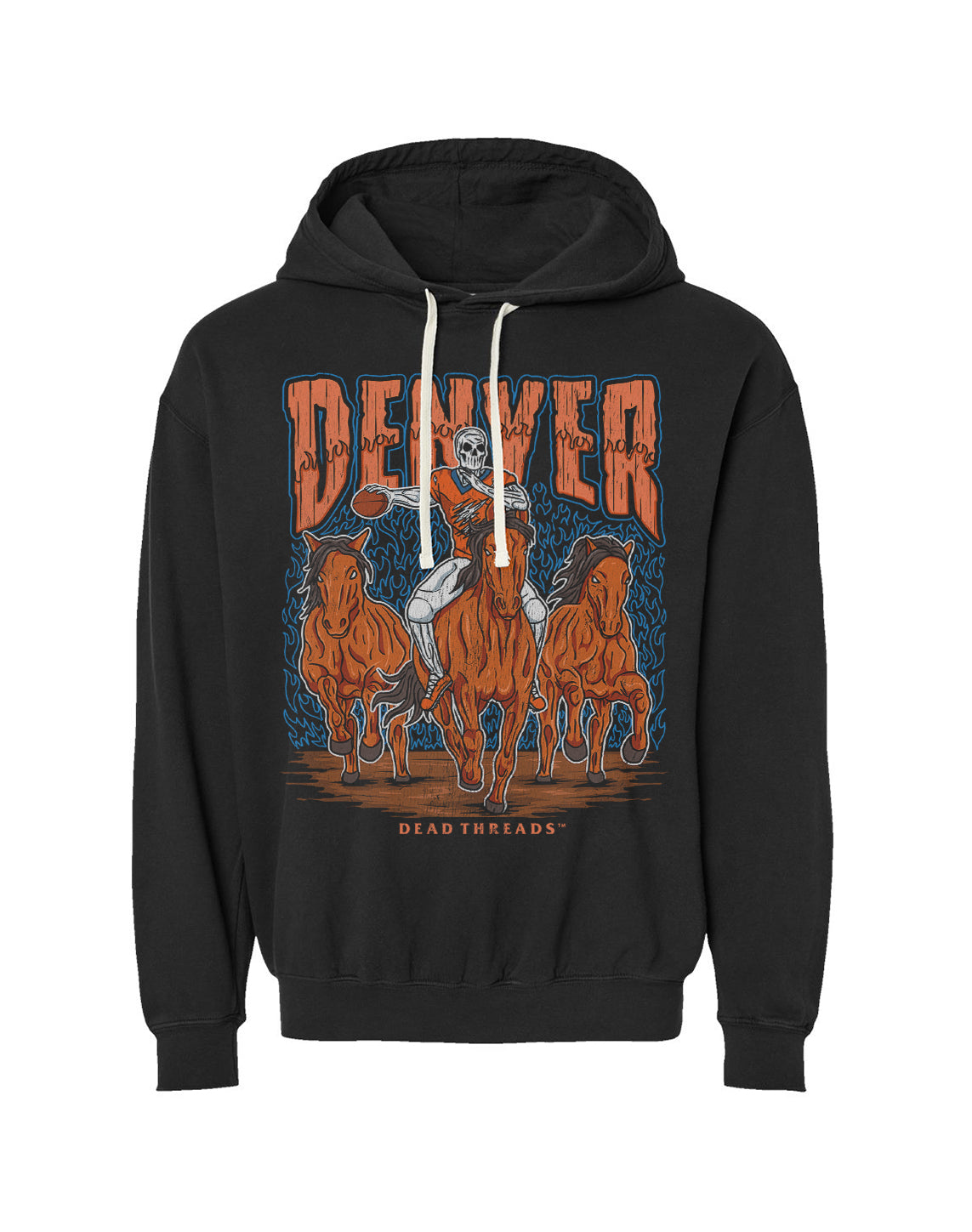 DENVER FOOTBALL - LIGHTWEIGHT HOODIE