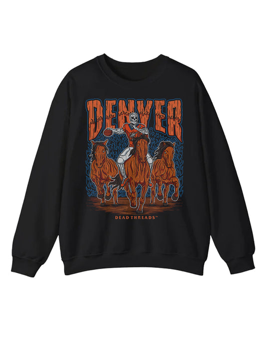 DENVER FOOTBALL CREWNECK SWEATSHIRT