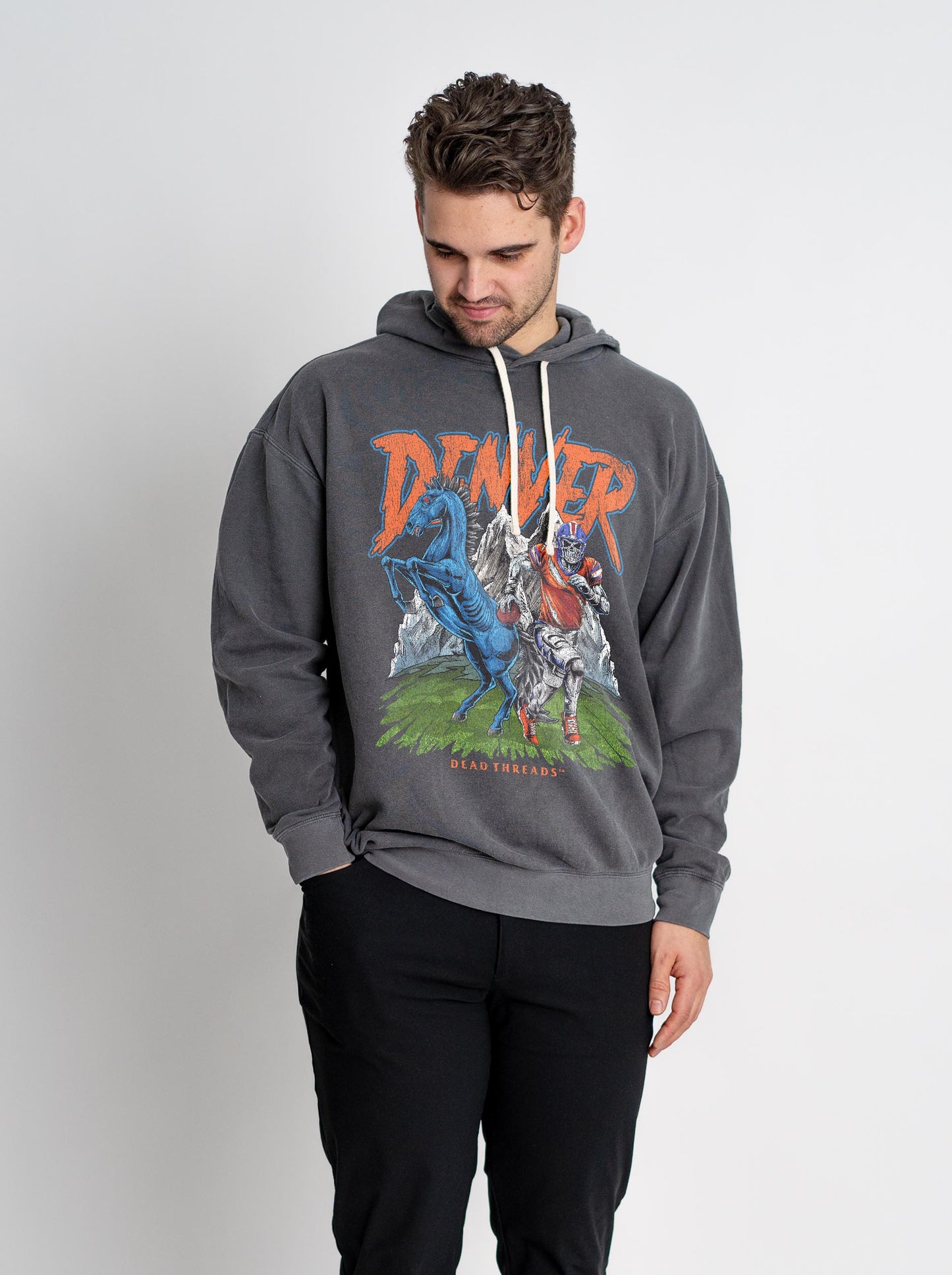 DENVER FOOTBALL v2 - LIGHTWEIGHT HOODIE