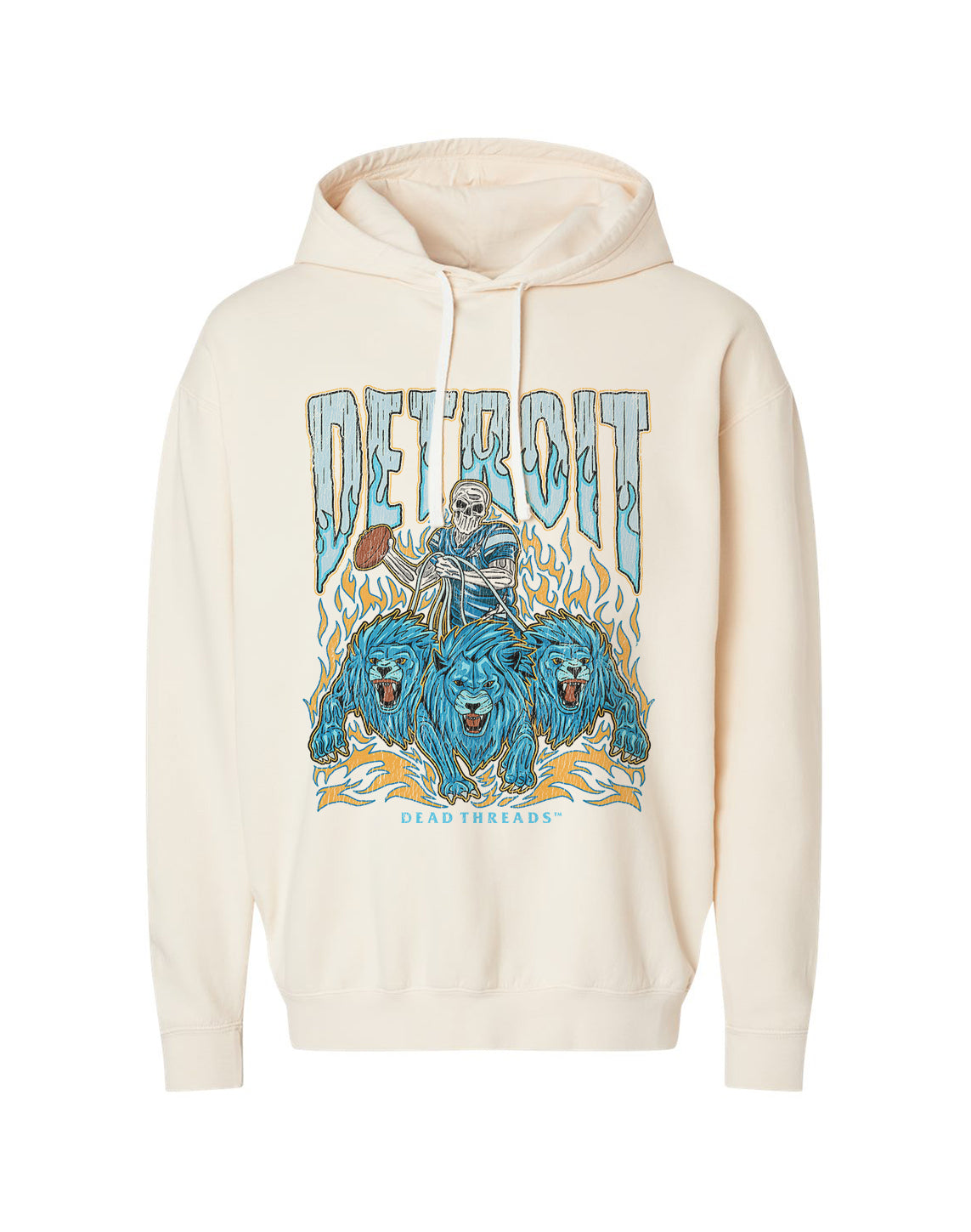 DETROIT FOOTBALL - LIGHTWEIGHT HOODIE