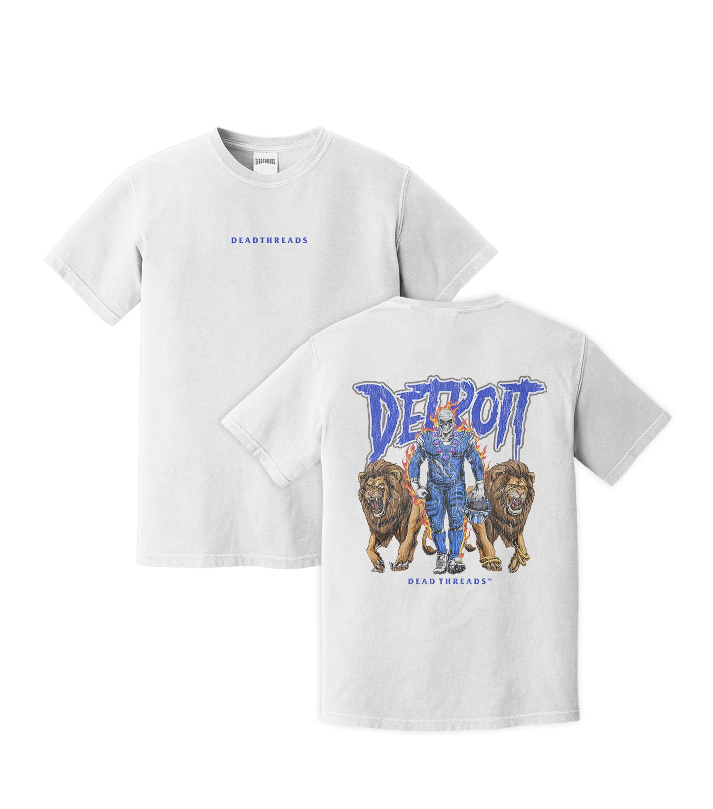 DETROIT FOOTBALL v4 - “DT ESSENTIAL" PREMIUM T-SHIRT