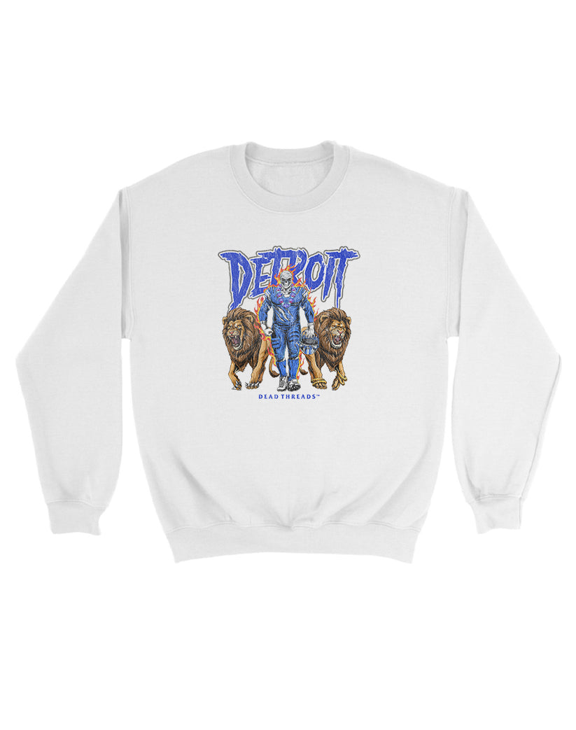DETROIT FOOTBALL v4 KIDS CREWNECK SWEATSHIRT