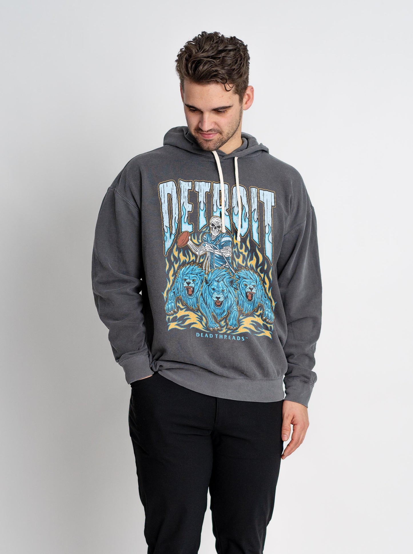DETROIT FOOTBALL - LIGHTWEIGHT HOODIE