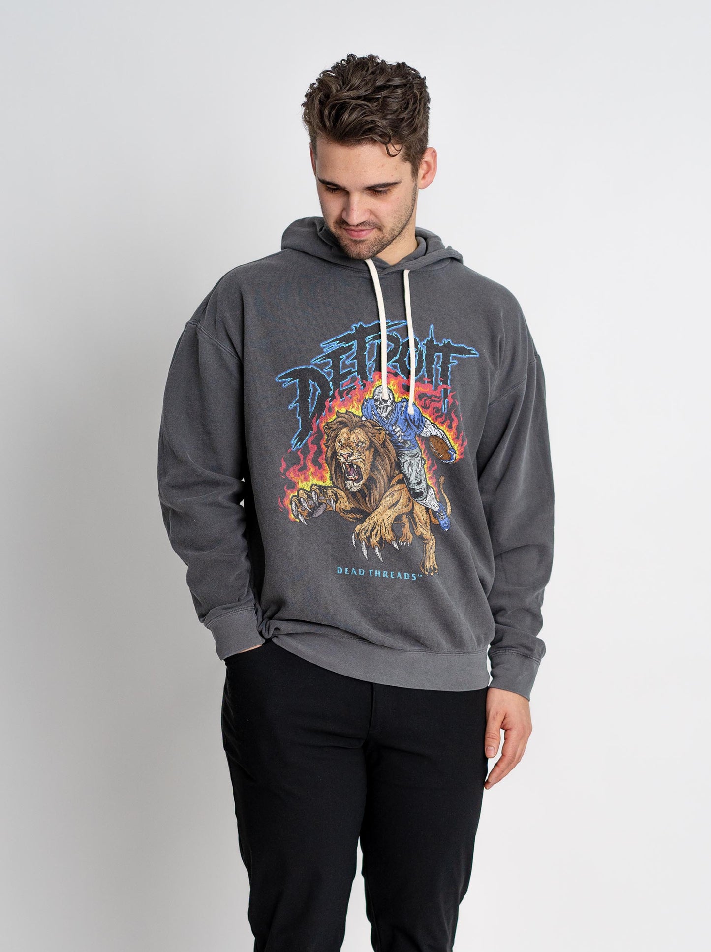 DETROIT FOOTBALL v2 - LIGHTWEIGHT HOODIE