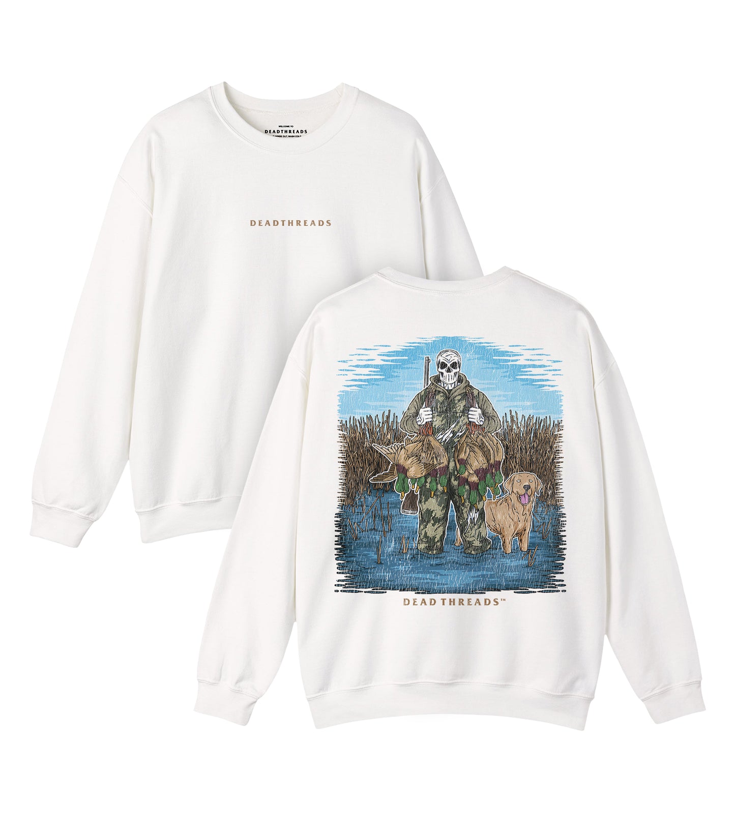 DUCK HUNTING - “DT ESSENTIAL" CREWNECK SWEATSHIRT