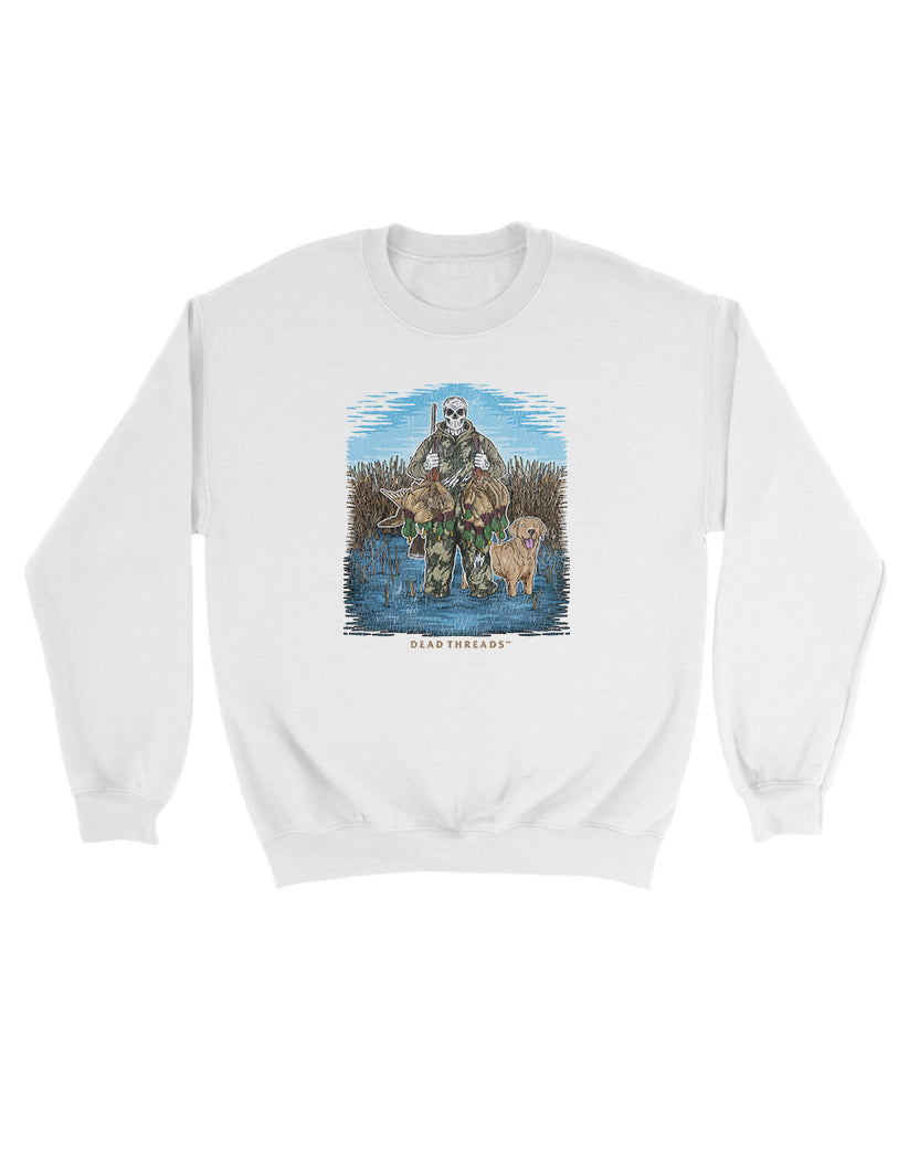 DUCK HUNTING KIDS CREWNECK SWEATSHIRT