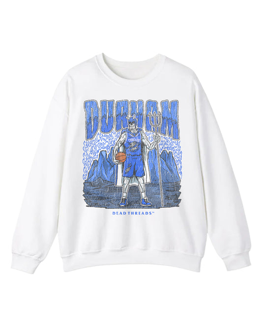 DURHAM BASKETBALL CREWNECK SWEATSHIRT