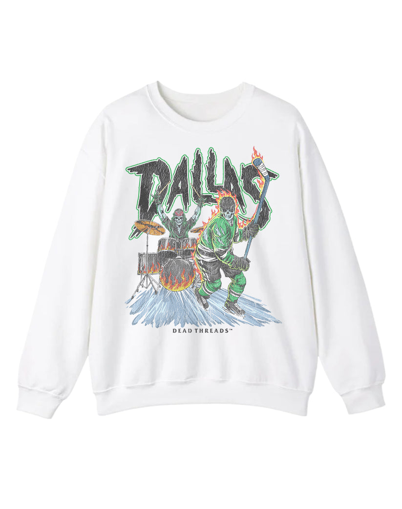 DALLAS HOCKEY CREWNECK SWEATSHIRT