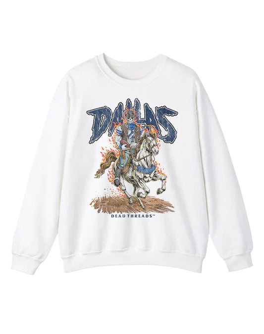 DALLAS FOOTBALL v2 CREWNECK SWEATSHIRT