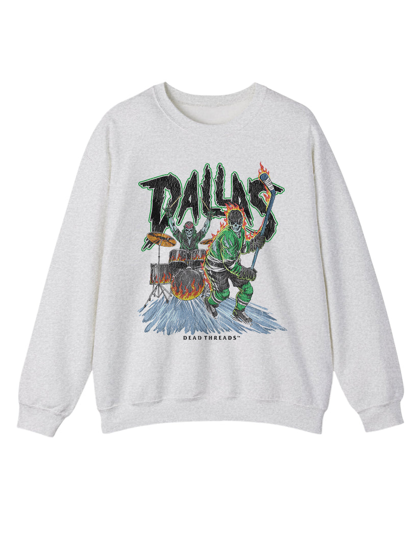 DALLAS HOCKEY CREWNECK SWEATSHIRT