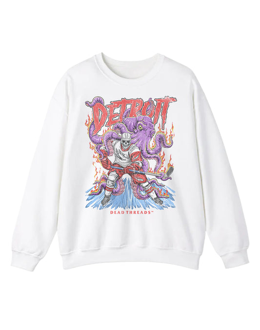 DETROIT HOCKEY CREWNECK SWEATSHIRT