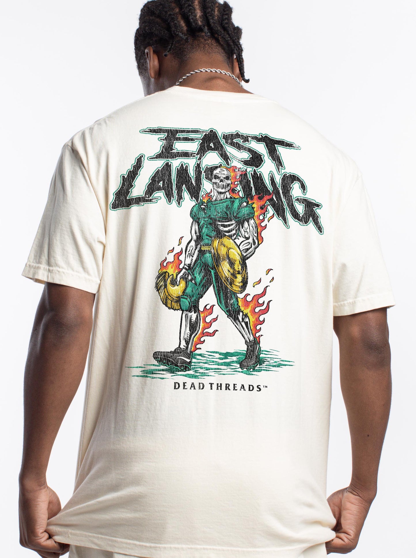 EAST LANSING v2 - “3 SKULL” PREMIUM T-SHIRT