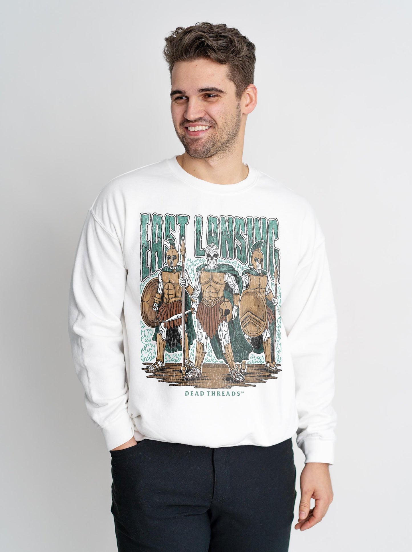 EAST LANSING v1 CREWNECK SWEATSHIRT