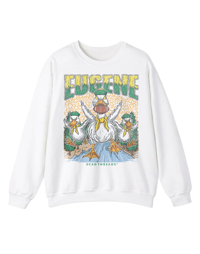 EUGENE FOOTBALL CREWNECK SWEATSHIRT