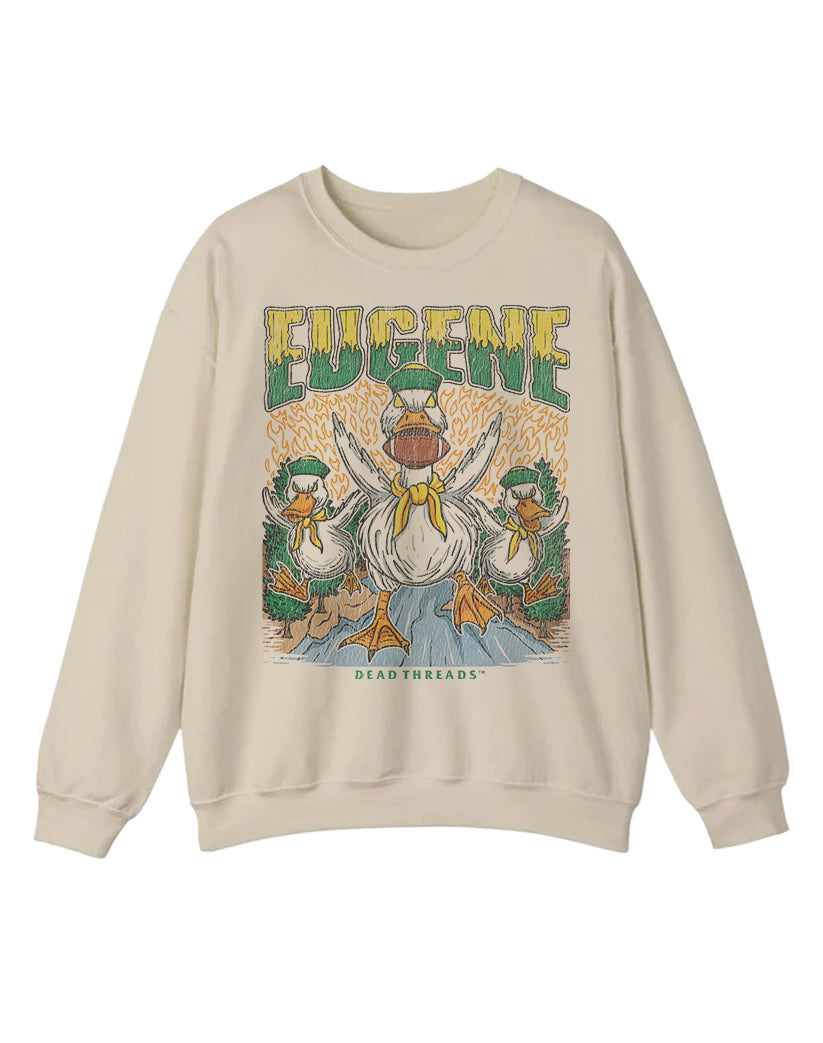 EUGENE FOOTBALL CREWNECK SWEATSHIRT