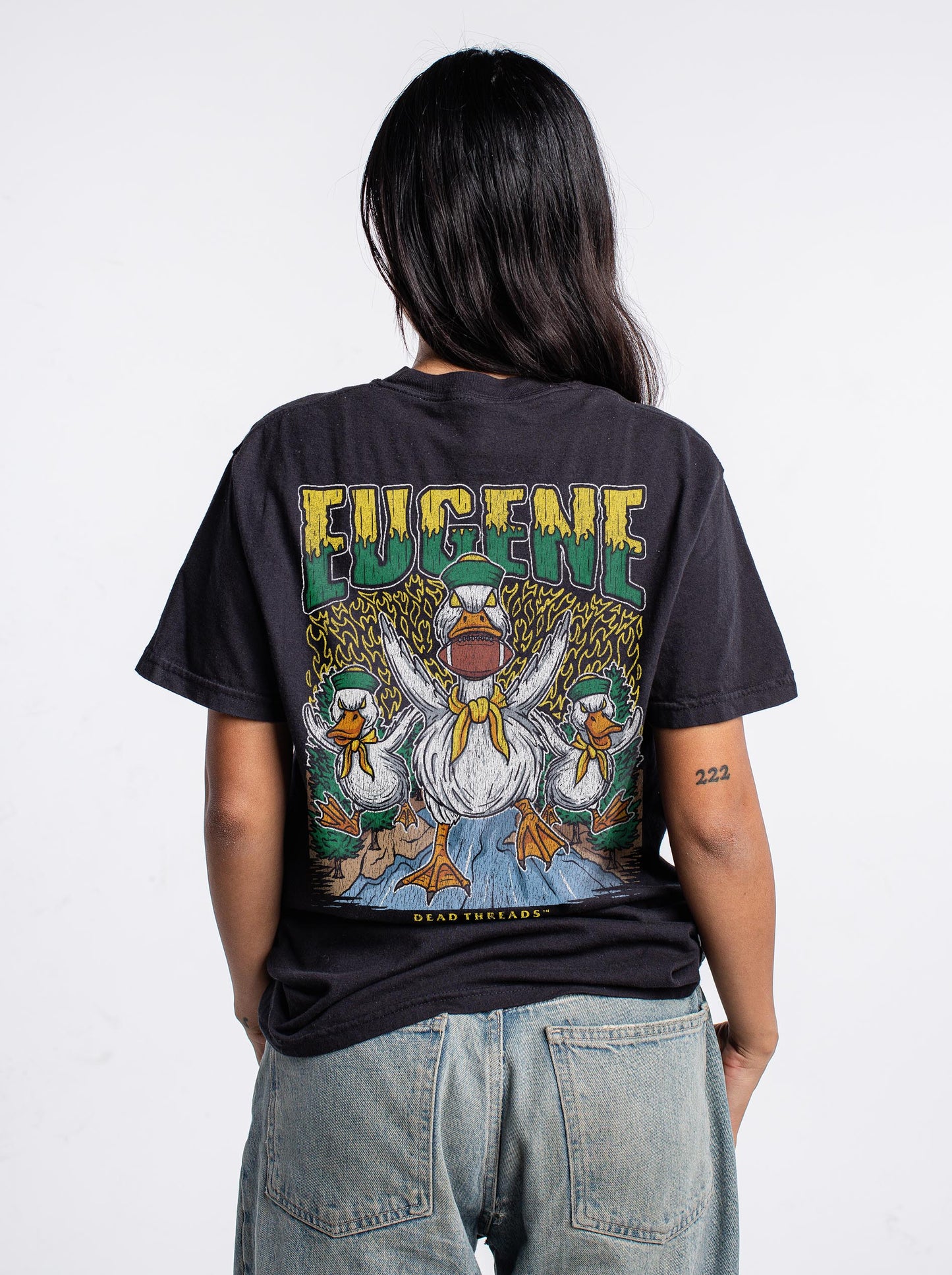 EUGENE FOOTBALL - “3 SKULL” PREMIUM T-SHIRT