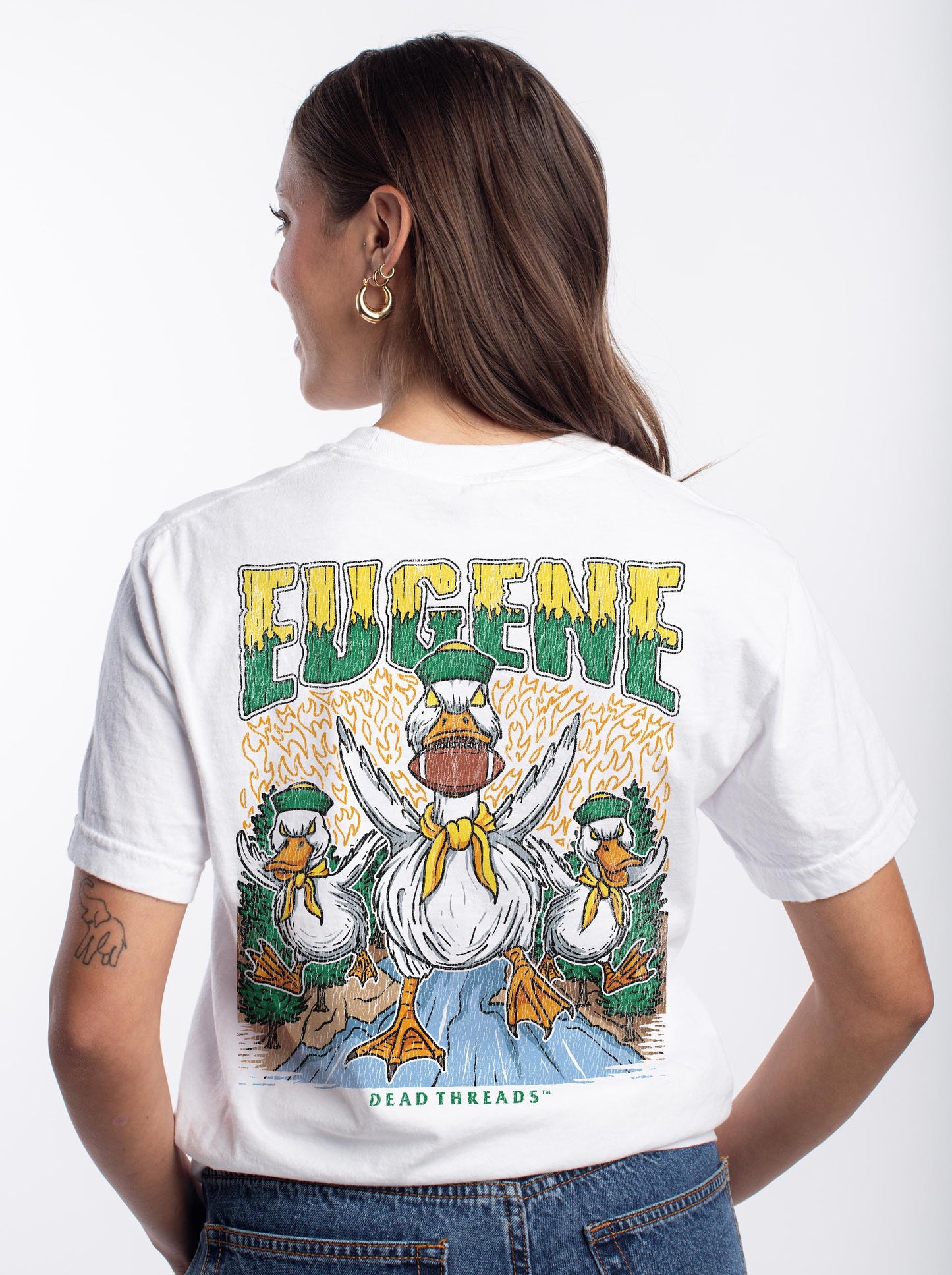 EUGENE FOOTBALL - “3 SKULL” PREMIUM T-SHIRT