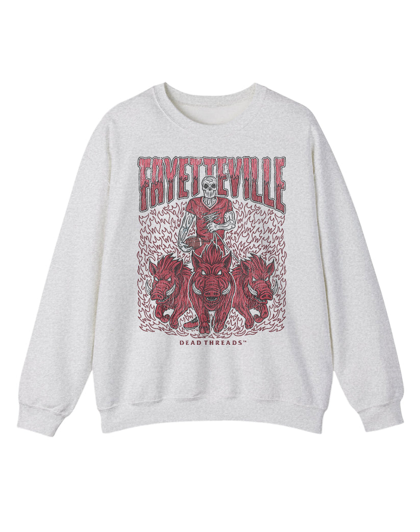 FAYETTEVILLE FOOTBALL CREWNECK SWEATSHIRT