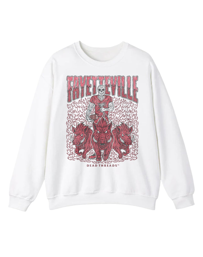 FAYETTEVILLE FOOTBALL CREWNECK SWEATSHIRT