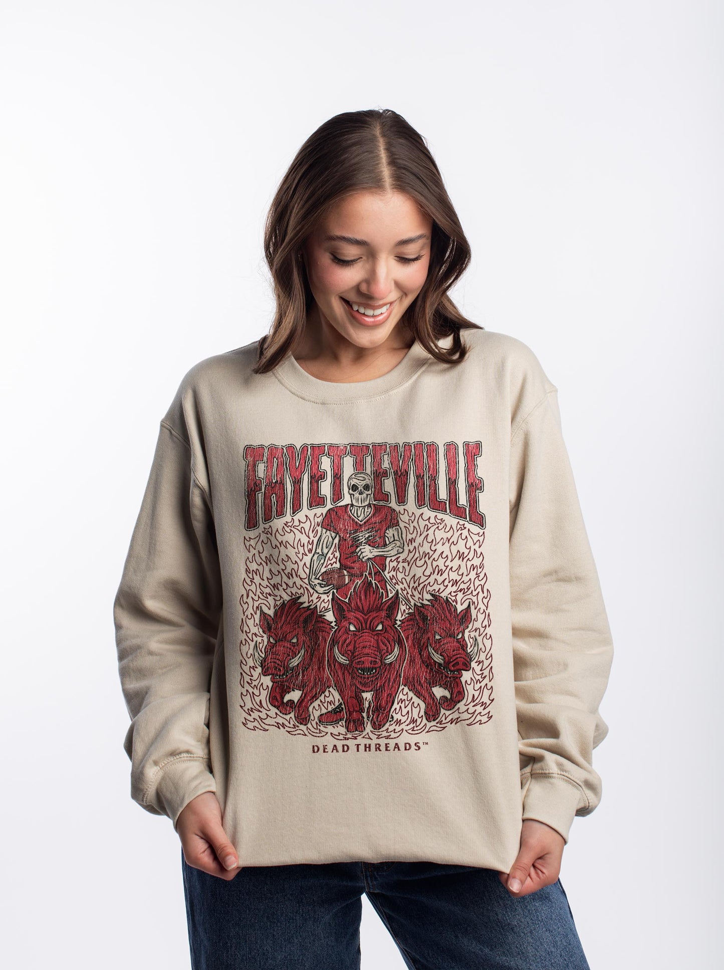 FAYETTEVILLE FOOTBALL CREWNECK SWEATSHIRT