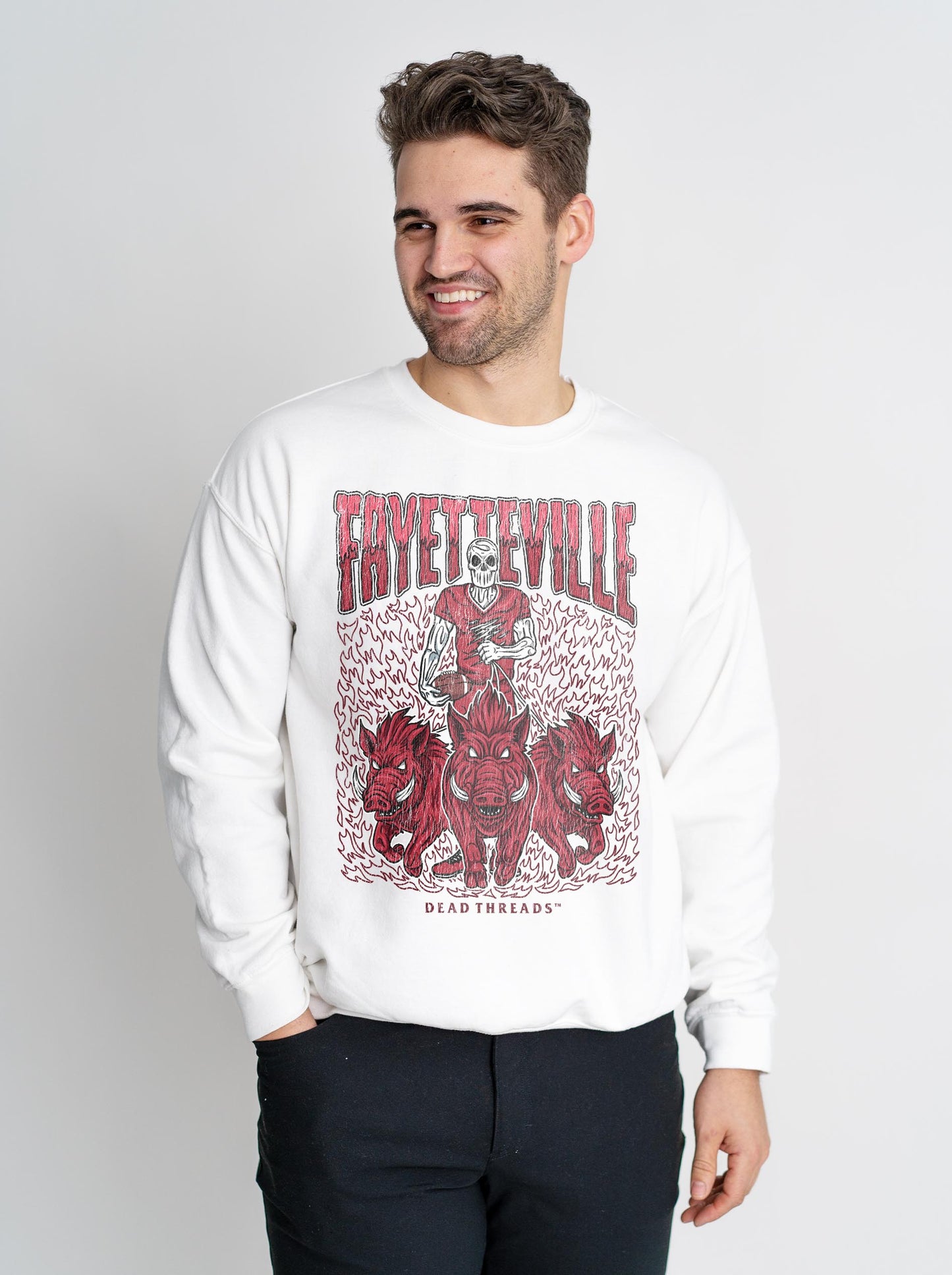 FAYETTEVILLE FOOTBALL CREWNECK SWEATSHIRT