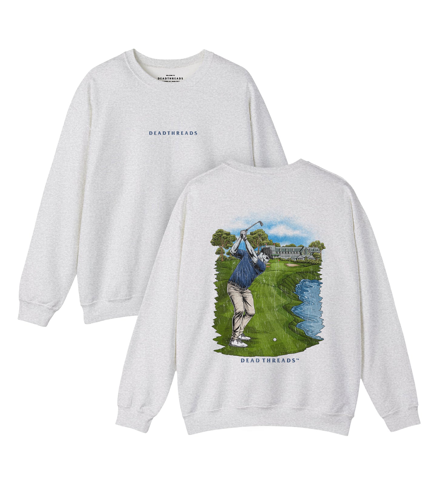 GOLF v2 “FIRs & GIRs” - “DT ESSENTIAL" CREWNECK SWEATSHIRT