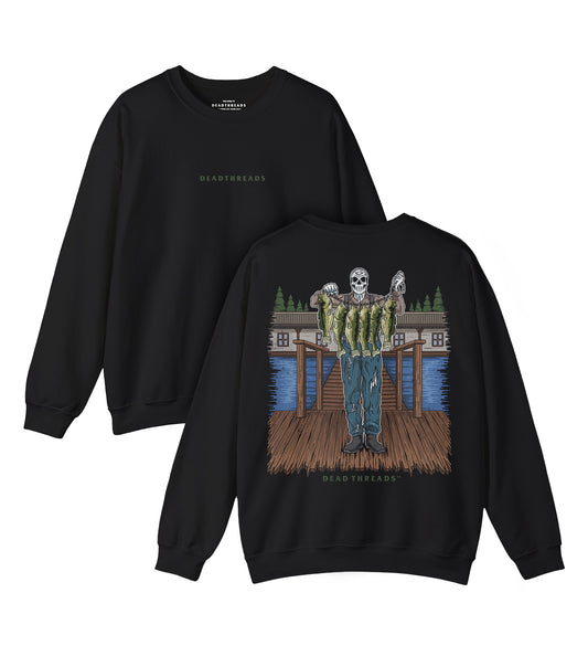 FISH FOR DINNER - “DT ESSENTIAL" CREWNECK SWEATSHIRT