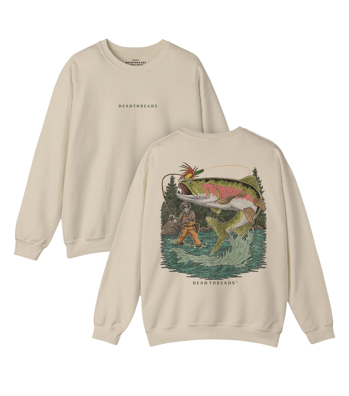 END OF THE RAINBOW - “DT ESSENTIAL" CREWNECK SWEATSHIRT