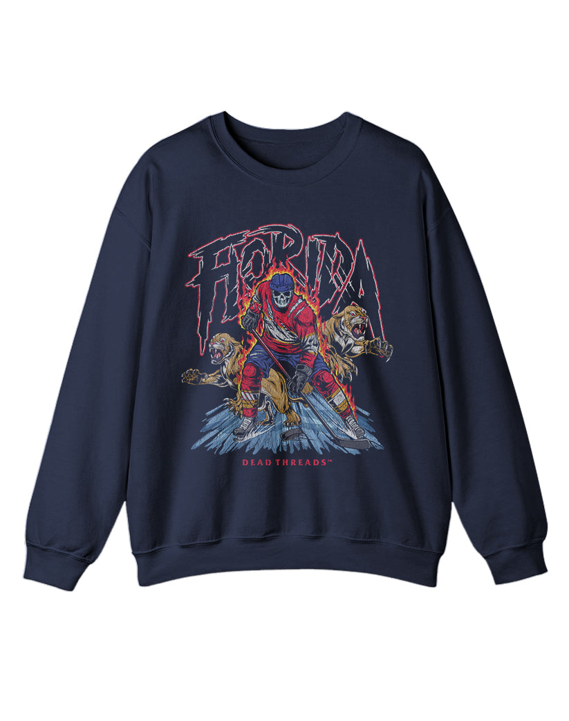 FLORIDA HOCKEY CREWNECK SWEATSHIRT