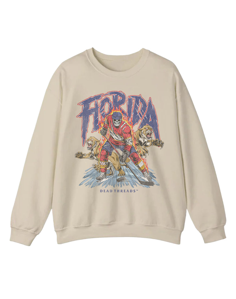 FLORIDA HOCKEY CREWNECK SWEATSHIRT